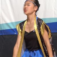 【再販】2023販売！４Ｋ高画質！ダンス！激薄＆小さすぎるキャミソールで露出度が高くても踊る！a116