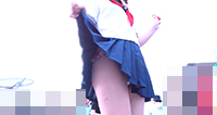 ローアングルコスプレイヤー143