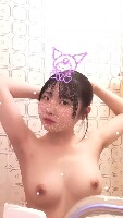 女子大生の長時間風呂胸チラ見せ配信
