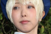 コスプレイヤーの顔面アップ102