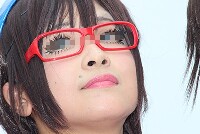 コスプレイヤーの顔面アップ043
