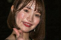 キャンギャルの顔面アップ112