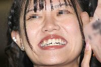 キャンギャルの顔面アップ145