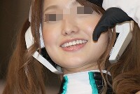 キャンギャルの顔面アップ041