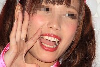 キャンギャルの顔面アップ028