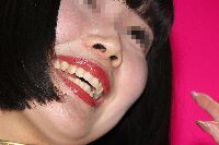 キャンギャルの顔面アップ159