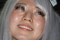 キャンギャルの顔面アップ007