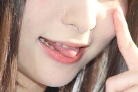 コスプレイヤーの顔面アップ110