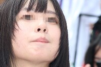コスプレイヤーの顔面アップ038