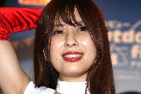 キャンギャルの顔面アップ072