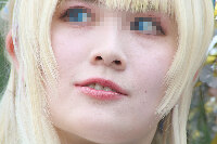 コスプレイヤーの顔面アップ251