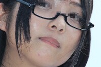 コスプレイヤーの顔面アップ068
