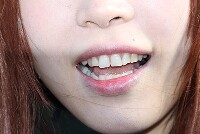 コスプレイヤーの顔面アップ087