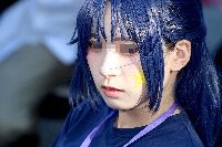 コスプレイヤーの顔面アップ175