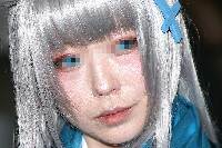 コスプレイヤーの顔面アップ208