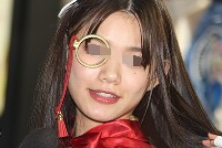 キャンギャルの顔面アップ059