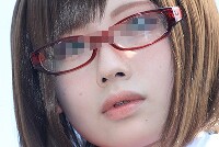 コスプレイヤーの顔面アップ060