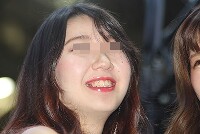 キャンギャルの顔面アップ058