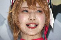 コスプレイヤーの顔面アップ183