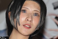 キャンギャルの顔面アップ022