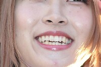 コスプレイヤーの顔面アップ044