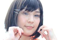 コスプレイヤーの顔面アップ061