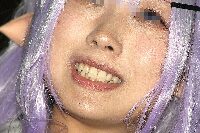 コスプレイヤーの顔面アップ164