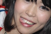 コスプレイヤーの顔面アップ074