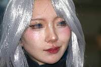 コスプレイヤーの顔面アップ243