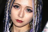 キャンギャルの顔面アップ071