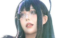 コスプレイヤーの顔面アップ192