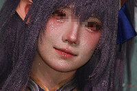 コスプレイヤーの顔面アップ270 TGS2025