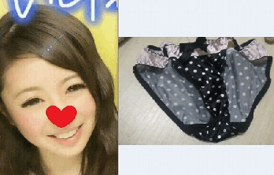 【下着】同級生の彼女のブラ&パンツ+水着