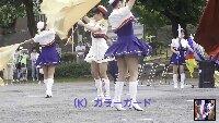 伝説画像　（K）カラーガード　演技０１