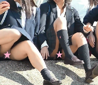 【素人】卒業前に同級生が撮影した★昼休みのんびり風景 ①