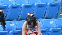 なにわガールズ1179　201X年 スタジアムが沸き上がる！　胸チラ！　谷間！　ブラ浮き！　ケツメド