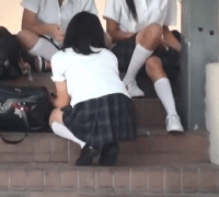 しゃがんだ女子 Vol.2