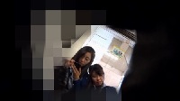 女子高生逆さパンチラ2