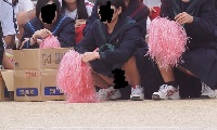 元気なダンスでいろいろみえちゃって