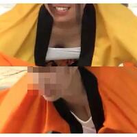 可愛い女性が胸ちら！中の物が見える！？D42-6【高画質動画】