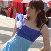 Dダンス。胸元が開いたドレス☆美人の胸揺れ乳チラ（胸チラ）が楽しめます！！154【高画質動画】