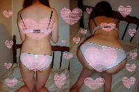 【期間限定販売】下着＆お尻フェチ必見！素人JD　テカテカ　ナイロンピチピチ白下着写真集　part１