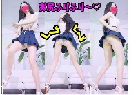 【4K撮影】超ミニスカでお尻 ふりふり♡ぷるっぷるの太もも レディーのセクシーダンス  #007