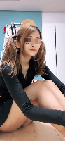 美人ハーフ超可愛い子のちらちら配信