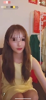 超かわいい子の上下水色？ちらちら配信