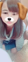 激レア童顔JD超かわいい子のストライプ柄ちら配信
