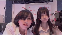 超絶かわいい制服っ子達がカラオケでちらちら配信③