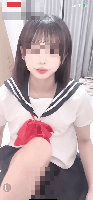 セーラー服の超絶かわいい子ちらちら配信