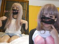 裏原の女のコのフェラ抜き大公開　顔出しは鼻マスクまでの固い約束の元