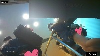 ざわつくエリアの景色